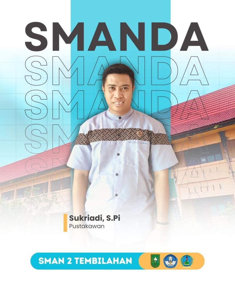Foto Sukriadi, S.Pi. - Pustakawan SMAN 2 Tembilahan