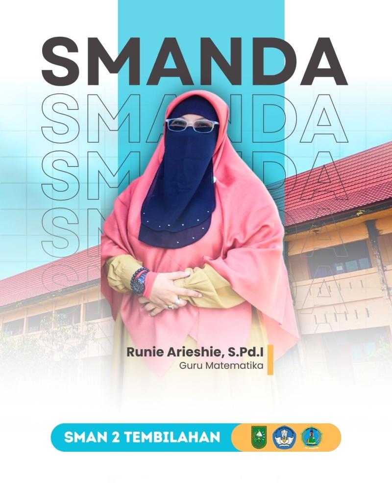 Foto Runie Arieshie, S,Pd.I. - Guru Matematika SMAN 2 Tembilahan