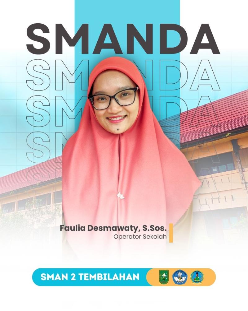 Foto Faulia Desmawaty, S.Sos. - Operator Sekolah SMAN 2 Tembilahan
