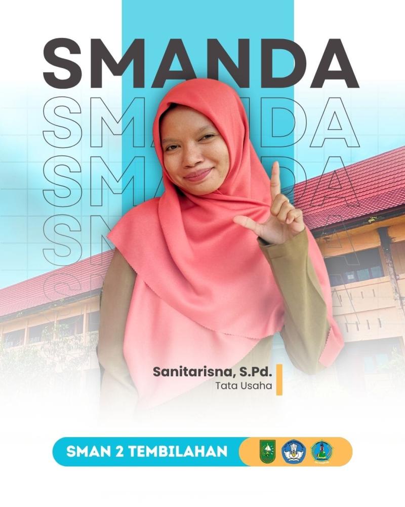 Foto Sani Tarisna, S.Pd. - Staf Tata Usaha SMAN 2 Tembilahan