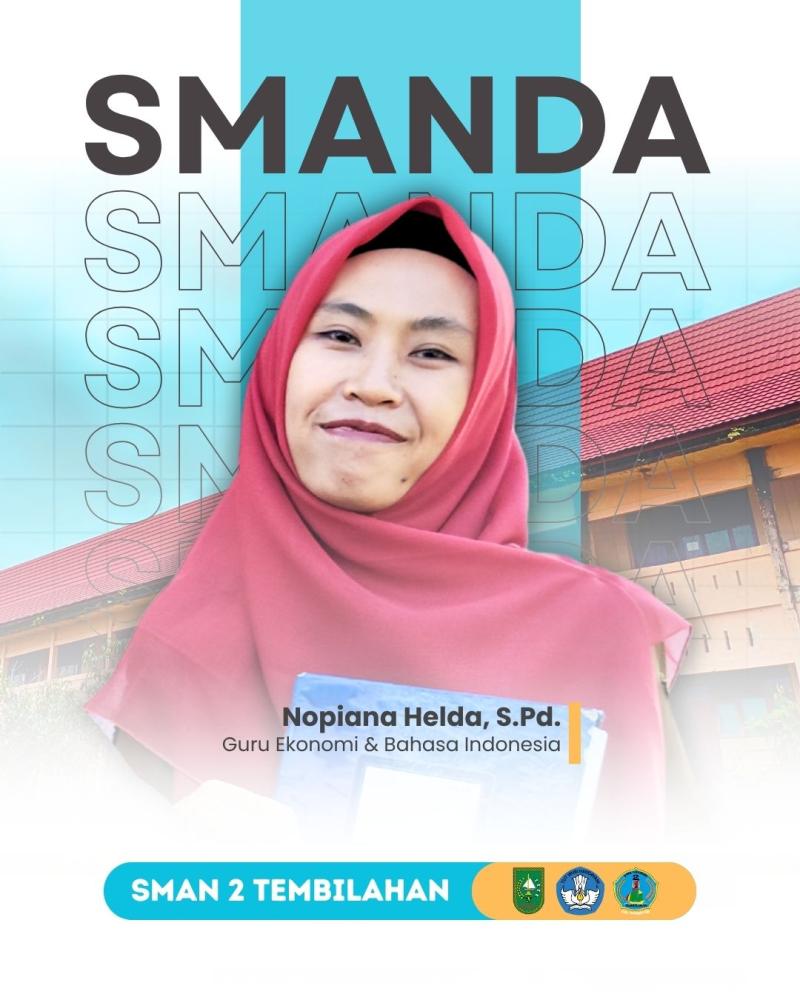 Foto Nopiana Helda, S.Pd. - Guru Bahasa Indonesia SMAN 2 Tembilahan
