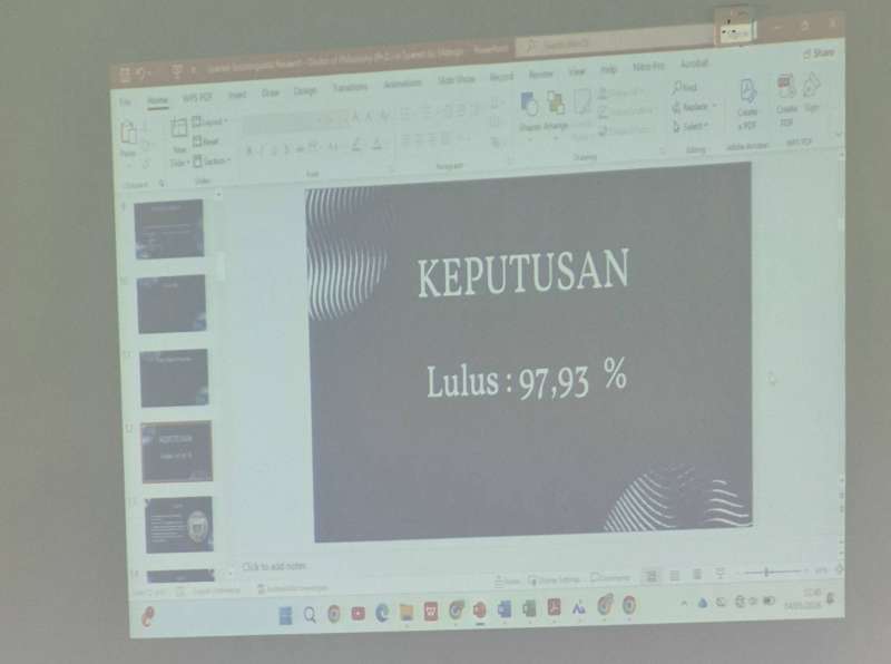 Hasil Rapat Pleno: SMAN 2 Tembilahan Tetapkan Tingkat Kelulusan Kelas 12 Sebesar 97,93%