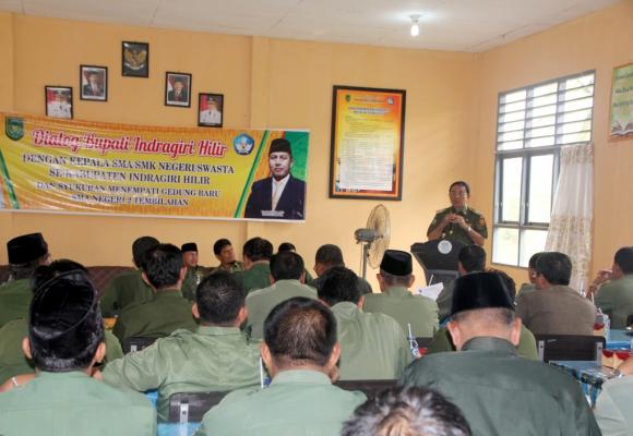 Bupati Inhil Resmikan Gedung Baru SMA 2 Tembilahan