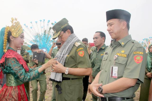 Wardan Hadiri Dialog Kepala SMA Sederajat di SMA 2 Tembilahan